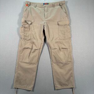 Empire Cargo Pants‎ Mens 36 Khaki Beige Relaxed Utility Pockets Hiking Outdoor